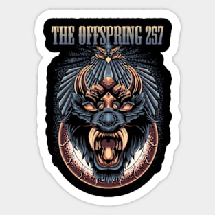 THE OFFSPRING 257 BAND Sticker